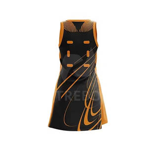 Uniforme de netball de alta calidad 100% poliéster ligero de secado rápido transpirable para mujeres adultas personalizable - Product Image 6