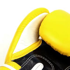 Gants de boxe imprimés avec logo personnalisé en cuir véritable Premium MMA Arts martiaux Muay Thai Kick Boxing professionnel de haute qualité - Product Image 6