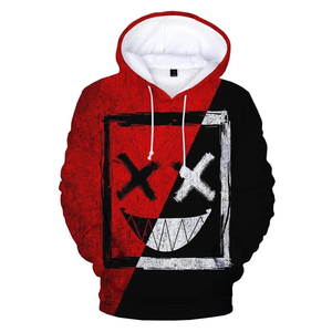 Sudadera con capucha personalizada, ligera, para Halloween e invierno, de forro polar sólido, 100% algodón, con impresión digital, ecológica y cómoda, para hombre. - Product Image 2