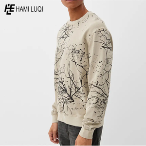 เสื้อสเวตเตอร์สวมหัวคอกลมกีฬาแฟชั่นใหม่ฤดูหนาวผ้าฟลีซสไตล์กลางแจ้งพิมพ์ลายนูน3D - Product Image 4