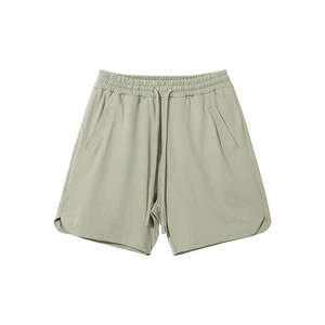 Hombres Verano 100% Algodón Terciopelo Elegante Transpirable Ropa DE TRABAJO Pantalones cortos Verano Nueva colección Bolsillos laterales Fit Shorts - Product Image 4