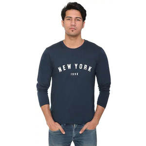 Camiseta de lujo de algodón pesado liso de rango superior, camiseta unisex con estampado personalizado de logotipo, camiseta en blanco con cuello simulado, camiseta de gran tamaño para hombre - Product Image 1