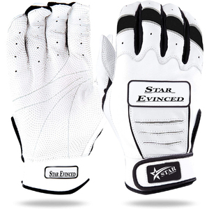 Top Selling Softball <b>Baseball</b> Batting Gloves Quick Dry Durable 100% Polyester Pitcher Customizable Logo Outdoor Use Velcro - Product Image 3