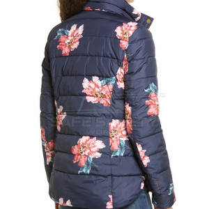 แจ็กเก็ตแบบสวมคอปกตั้งของผู้หญิงผ้าแคนวาสระบายอากาศได้ดีออกแบบได้ตามต้องการสำหรับฤดูใบไม้ร่วง/ฤดูหนาว - Product Image 3