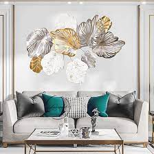 ผู้ผลิตอินเดีย Amazon ร้อนขายโมเดิร์นโลหะ Wall Art ผนังตกแต่งบ้านหรูหราคุณภาพโลหะแขวน Wall Arts จาก - Product Image 2