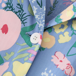 Femmes Floral doux décontracté maison porter 2024 confort ensemble femme mince vêtements de nuit - Product Image 2
