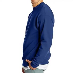 Venta al por mayor de alta calidad 2024 hecho a medida de moda Casual Hip Hop deportes cremallera Sudadera con capucha sudadera de algodón y poliéster de tela - Product Image 3