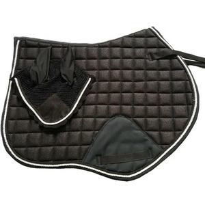 High Quality <b>Quilting</b> Full Size Horse Saddle Pad Cotton Equestrian Jumping Saddle Pad for Equestrian Horses - Product Image 1