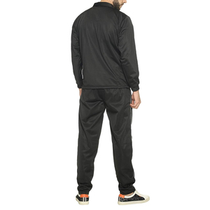 Trajes de sudadera de nailon de secado rápido para correr con logotipo personalizado, conjuntos de mallas deportivas para gimnasio, chándales con cremallera para hombre - Product Image 2