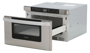HORNEOS DE MICROONDAS DISPONIBLES EN STOCK, Horno de Cajón de 24 Pulgadas, 1.2 Pies Cúbicos, 950 Vatios, Panel de Control Táctil Inclinado, Acero Inoxidable - Product Image 4