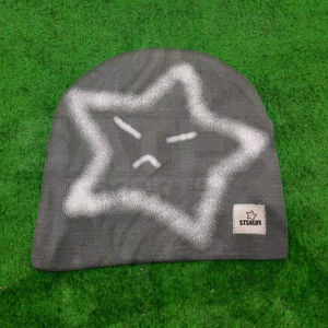 Gorros de Punto Ajustables con Estampado Digital para Correr y Ciclismo en Otoño e Invierno, Forro Polar, Gorros Cálidos Unisex - Product Image 1