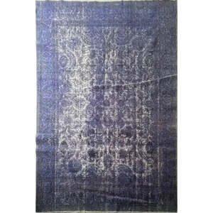 Tapis persan noué à la main, unique en son genre, 13'1 x 9'9 - Product Image 1