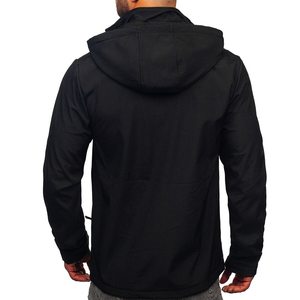 Veste Softshell d'hiver pour homme, imperméable, écologique, style streetwear, doudoune décontractée, vente en gros - Product Image 2