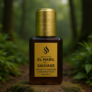 2*5ml Parfum Unisexe - El Nabil for <span class=keywords><strong>Sauvage</strong></span> Parfum Concentré Sans Alcool - Product Image 3