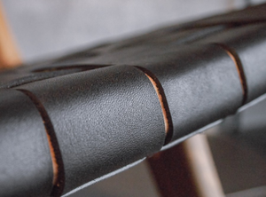 Tissé Aunthentic cuir teck bois chaise longue en bois meubles de jardin chaises de chambre sièges uniques chaise d'extérieur populaire haut - Product Image 3