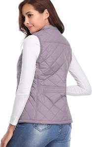 Venta Directa de Fábrica, Chaleco Acolchado Personalizable de Alta Calidad, Transpirable, con Cierre, para Hombre, Ropa de Abrigo Informal de Invierno, 100% - Product Image 4