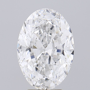 เพชรรูปวงรีทรงรีขนาด4.01กะรัตได้รับการรับรองว่าโตขึ้นแล้วเพชร IGI มีความคมชัด VS2แหวนหมั้นแบบกำหนดเอง DH 79รูปไข่ - Product Image 1