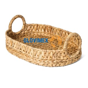 Best New Collection Water Hyacinth Fruit <b>Candle</b> <b>Trays</b> Serving Storage <b>Trays</b> Customize Size Color Decorations for House - Product Image 1