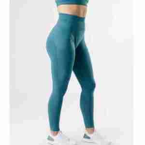 Nuevo Diseño, Leggings Deportivos de Cintura Alta con Logotipo Personalizado, Pantalones de Yoga sin Costuras para Mujer, de Secado Rápido y Transpirables - Product Image 2