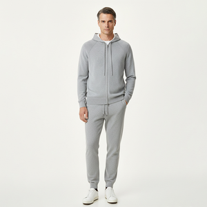 Ensemble survêtement personnalisé pour homme, jogging et sweat-shirt, 100% coton, coupe ample, qualité supérieure, produit OEM, vente en gros 2023 - Product Image 4