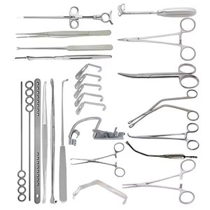 ชุดเครื่องมือผ่าตัดแบบใช้มือ 25 ชิ้น คุณภาพสูง ผลิตจากสแตนเลส สำหรับการผ่าตัดต่อมทอนซิลและต่อมอะดีนอยด์ - Product Image 3