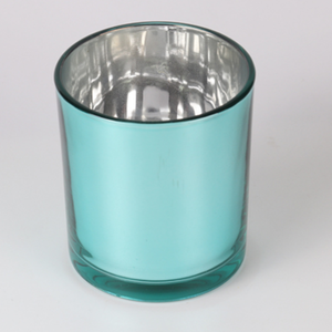 Colorful Frosted Amber Black Clear Cylinder Candle Holders Handmade Silk Metal <b>Lantern</b> Jars Valentine Home Decoration Christmas - Product Image 4