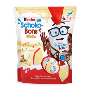 Kinder Schokobons, Dulces de Chocolate con Leche y Relleno de Avellanas, en Tamaño Bocado, Suministro al por Mayor para Tiendas y Comercios - Product Image 1