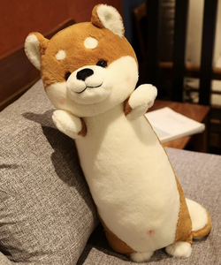 Almohada para abrazar Shiba Inu súper Linda y suave con patas levantadas - Product Image 3