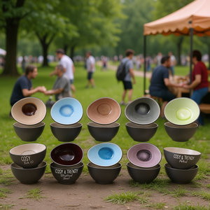 COSY & TRENDY Pack of 10 'Streetfood Festival' Bowls - Product Image 3