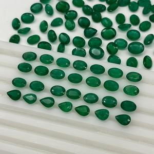 พลอยอัญมณีทรงหลวมจากมรกตธรรมชาติ8X6mm เกรดสูงตัดรูปวงรีสำหรับแหวนแฮนด์เมดพลอยทำด้วยมือขายส่งเป็นจำนวนมาก - Product Image 3