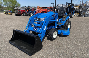Tracteur utilitaire compact diesel bleu 20HP avec moteur Kohler pour usage agricole et de construction - Neuf - Product Image 3