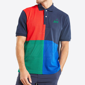 Suministro directo de fábrica Hombres Polo Camiseta Color sólido Hombres Polo Camiseta Bajo MOQ Hombres Polo Camiseta - Product Image 1