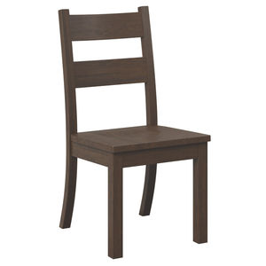 Silla de comedor de madera maciza de roble hecha a mano Diseño clásico con respaldo de listones perfecto para cualquier comedor o cocina a un precio razonable - Product Image 3