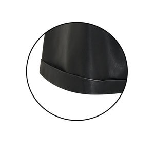 New Wholesale Best Selling Custom Style New High Waist Casual <b>Leather</b> <b>Shorts</b> for <b>Men</b> Wide Leg <b>Shorts</b> - Product Image 5