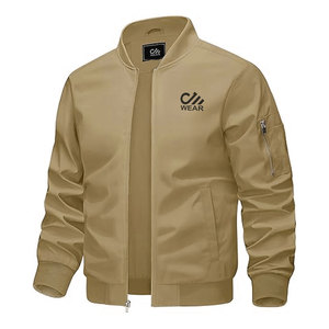 Veste bomber à col montant et capuche personnalisée unisexe en gros, haute qualité, mode, meilleur prix - Product Image 5