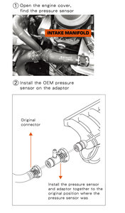 Adaptateur de Port Boost de pièce automobile EA2111.0L TSI adaptateur de capteur Boost pour Skoda Fabia III Karoq Octavia III Rapid - Product Image 6