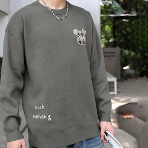 Chemises de survêtement personnalisées colorées pour hommes Chemises de survêtement personnalisées pour adultes Chemises de survêtement unisexes d'hiver épaisses pour hommes - Product Image 2