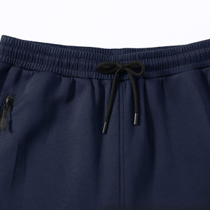 Survêtement pour homme Urban Charm en pur coton avec veste à ouverture facile et bas assortis pour un usage quotidien sans effort - Product Image 5