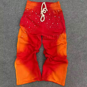 Best Quality Cotton Polyester <b>Men</b> Rhinestone <b>Trousers</b> Outdoor Wear Custom Made Size OEM Designs Rhinestone <b>Trouser</b> - Product Image 3