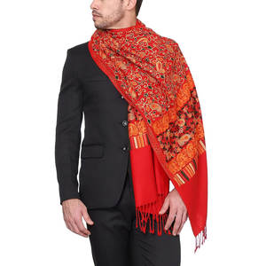 High Quality 100% <b>Wool</b> Shawl for <b>Men</b> Traditional <b>Scarves</b> & Shawls for Party Wear Autumn Winter Hot Selling Item - Product Image 2