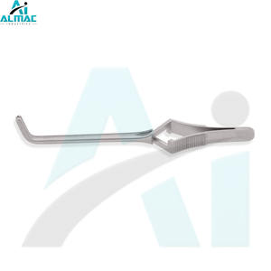 คีมหนีบบูลด็อกเกรเลียมแบบแมนนวลใช้ซ้ำได้สำหรับควบคุมหลอดเลือดในการผ่าตัดทั่วไปที่เกี่ยวกับหลอดเลือดหัวใจ - Product Image 1