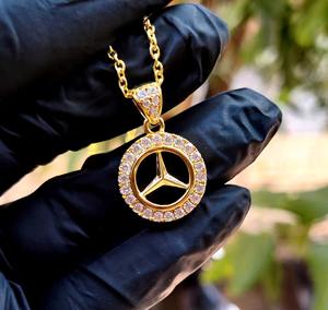 Colgante de Plata 925 Chapado en Oro con Diamante Moissanite VVS de Lujo para Hombre, Estilo Hip Hop para Fiestas, Precio Bajo - Product Image 5