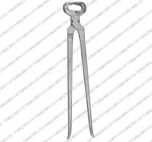 Nouveauté Tariq Mfg CO CE ISO EU outil de coupe de sabot vétérinaire solide et durable pince à sabot maréchal-ferrant réutilisable pour les chevaux - Product Image 1