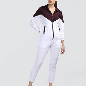 Ensemble de jogging unisexe en molleton 100% coton, logo personnalisé, survêtement décontracté pour femmes, imprimé, style streetwear, jogging à capuche - Product Image 1