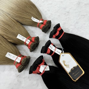 Auténticas extensiones de cabello Remy vietnamita Vietnam para Ombre I-Tip en estilo ligero multicolor Super Wave Extensiones de cabello natural - Product Image 1