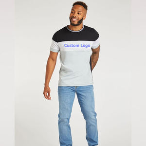 เสื้อยืดคอกลมแขนสั้นสำหรับผู้ชายเสื้อยืดคอกลมทรงเข้ารูปแบบคลาสสิก - Product Image 4