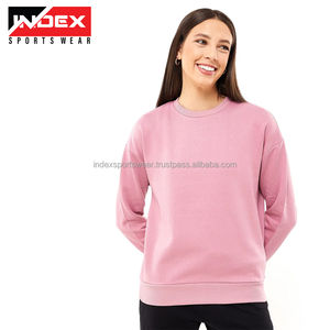Sweat-shirt pour femmes de qualité supérieure 100% coton, fabrication sur mesure OEM, vêtements d'hiver doux de haute qualité - Product Image 3
