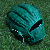 Guantes profesionales personalizados de softbol Infield Catcher para hombres y mujeres, guantes de béisbol de piel de vaca, deportes, escena aplicable