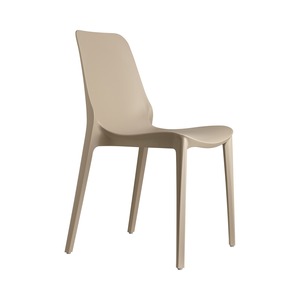 Stackable Recycled Polypropylene <b>Chair</b> for Indoor and Outdoor Use, Restaurant Cafe <b>Bistro</b> Terrace <b>Dining</b> <b>Chair</b> Made in Italy - Product Image 2