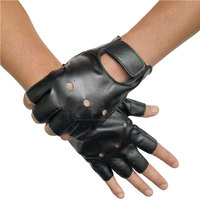 Gants de conduite unisexes en cuir durables et tendance, sans doigts, avec fonction écran tactile, pour l'hiver, décontractés, pour usage quotidien, sportifs, coupe-vent